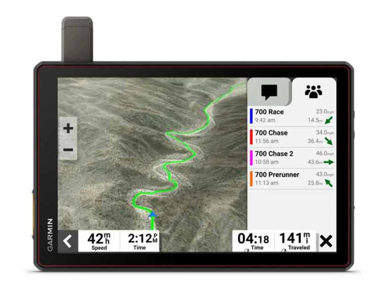 GPS OFFROAD GARMIN TREAD XL BAJA CHASE EDITION ASSISTANCE AVEC SUIVI DE GROUPE PAR GPS ET SUPPORT VENTOUSE