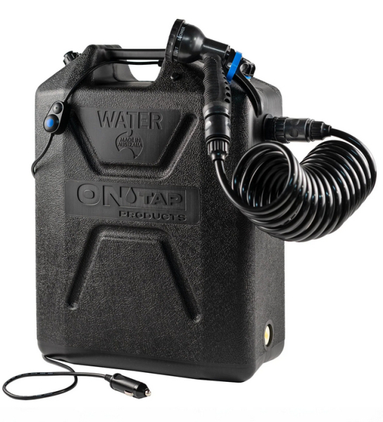 DOUCHE PORTABLE DE CAMPING 22L ONTAP BLACK