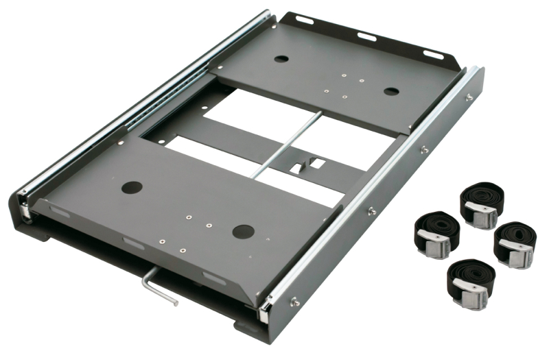 SUPPORT COULISSANT POUR REFRIGERATEUR INDEL B TB46-60 STEEL BLACK