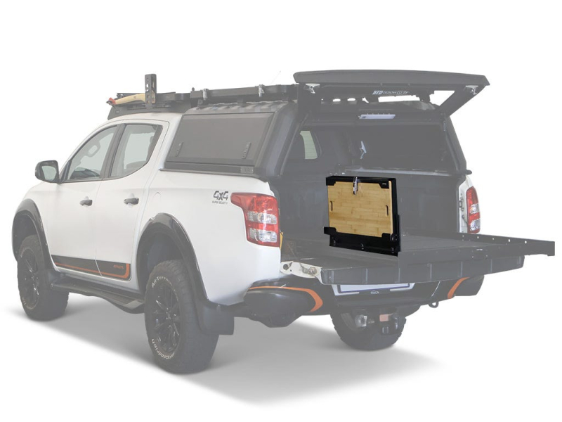 KIT DE TABLE COULISSANTE ET RABATTABLE POUR LE CHARGEMENT DE LA CAISSE