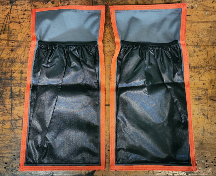 POCHETTES LONGUES DE RANGEMENT SOUPLES ALU-CAB POUR  MODCAP