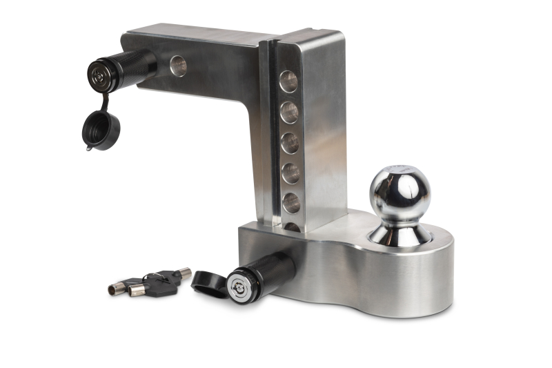 CROCHET D'ATTELAGE REGLABLE EN HAUTEUR SUR 250MM- 3600Kg EN ALUMINIUM CORE POUR 4X4 PICKUP EQUIPE D'UN ATTALGE US