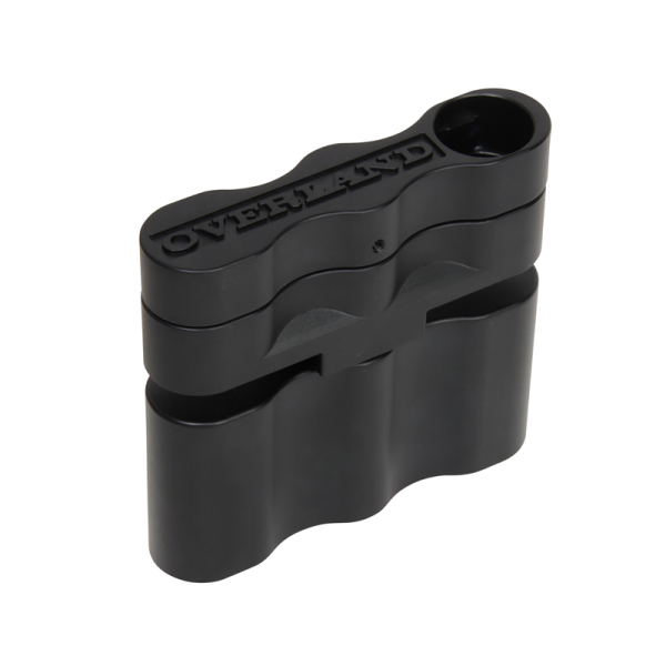 SUPPORT DOUBLE POIGN&Eacute;E OVERLAND NOIR