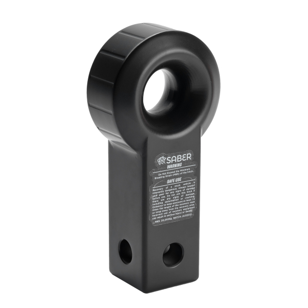 ATTELAGE DE R&Eacute;CUP&Eacute;RATION EN ALUMINIUM 7075 COMPATIBLE AVEC LES CABLES - NOIR