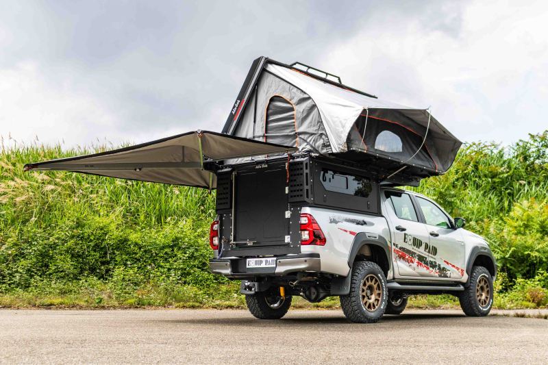 ALU CAB MODCAP FAMILY AVEC FENETRES POUR ISUZU D-MAX 2021+ EXTRA CABINE