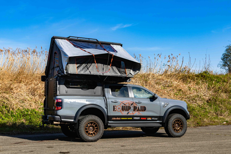 ALU CAB MODCAP FAMILY AVEC FENETRES POUR VOLKSWAGEN AMAROK DE 2010 A 2022 DOUBLE CABINE