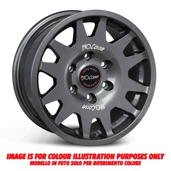 JANTE ALUMINIUM RENFORCE RAID EVO CORSE DAKAR ZERO 8x16" ET -20 ANTHRACITE POUR MITSUBISHI PAJERO OPEL FRONTERA