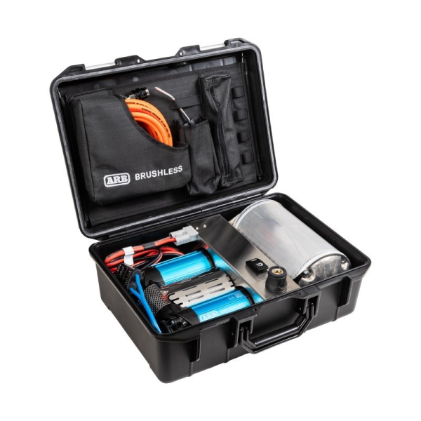 COMPRESSEUR PORTABLE TWIN BRUSHLESS ARB CKBLTP12 12V AVEC CUVE DE 4L