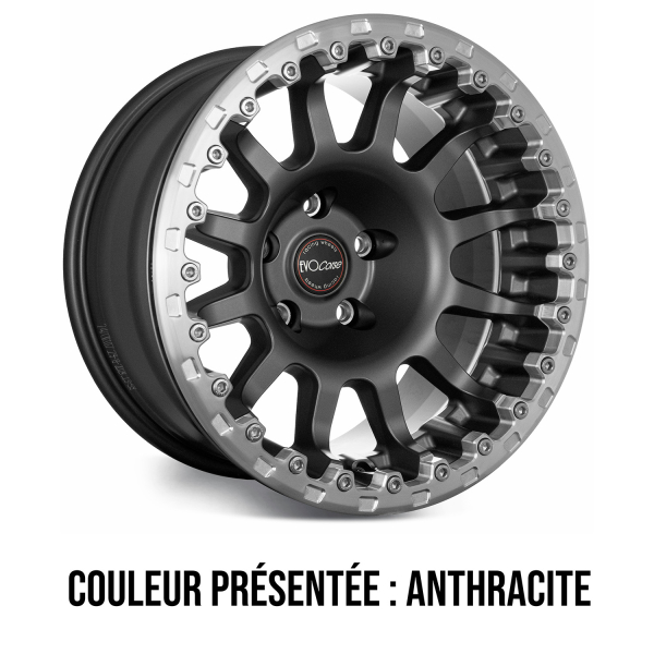 JANTE ALUMINIUM RENFORC&Eacute;E EVO CORSE ATLAS BL BRONZE BRILLANT AVEC RING BEADLOCK ALUMINIUM 9x17"