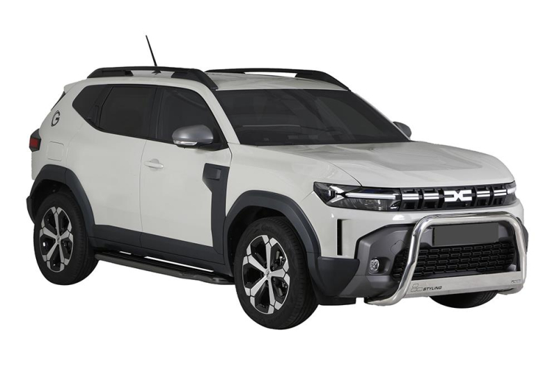 MARCHE PIEDS THERMOLAQU&Eacute; NOIR PLAT &Oslash;50 POUR DACIA DUSTER 2024+