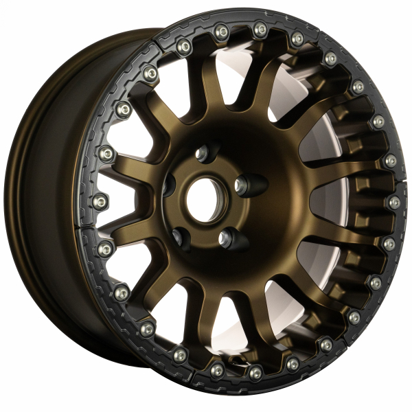 JANTE ALUMINIUM RENFORC&Eacute;E EVO CORSE ATLAS BL BRONZE MAT 8x17" ET 0 SANS RING POUR TOYOTA J120/150 ET HILUX VIGO/REVO