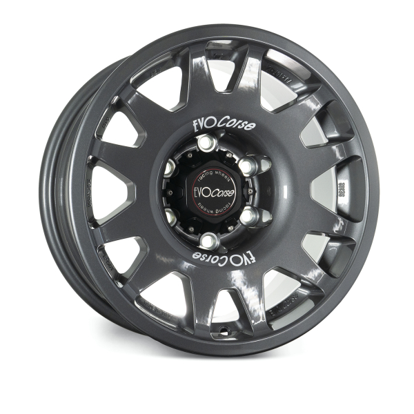 JANTE ALUMINIUM RENFORCE RAID EVO CORSE DAKAR ZERO 8x16" ET -20 ANTHRACITE POUR TOYOTA HDJ80 KZJ/KDJ90/95 ET HILUX