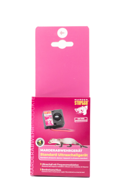 APPAREIL ANTI-MARTRES À ULTRASONS MARDER STOP&GO