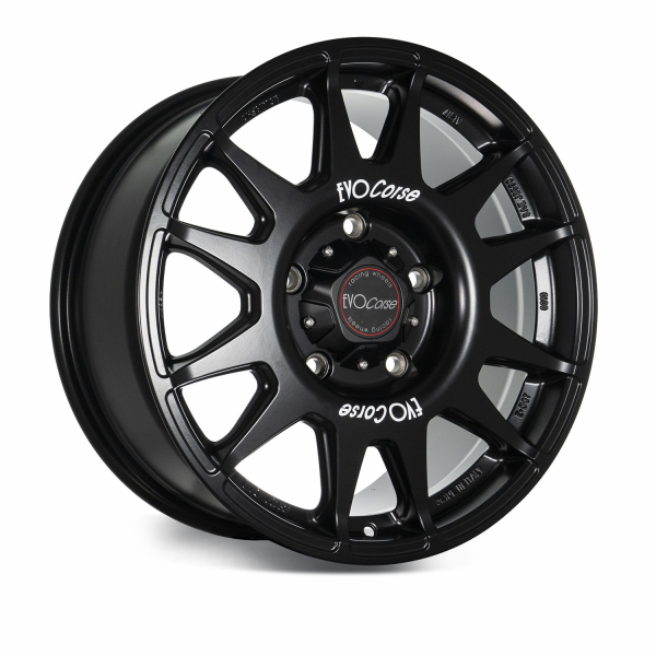 JANTE ALUMINIUM RENFORCE RAID EVO CORSE DAKAR ZERO 8x17" ET 40 NOIR BRILLANT POUR TOYOTA J100/200