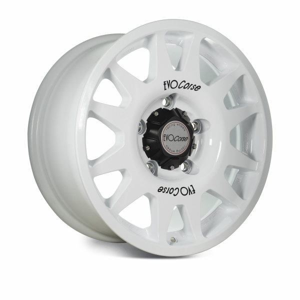 JANTE ALUMINIUM RENFORCE RAID EVO CORSE DAKAR ZERO 8x17" ET 40 BLANC POUR TOYOTA J100/200