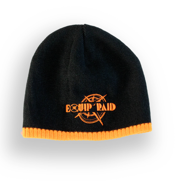 BONNET NOIR ET ORANGE COLLECTION 2025 EQUIP'RAID
