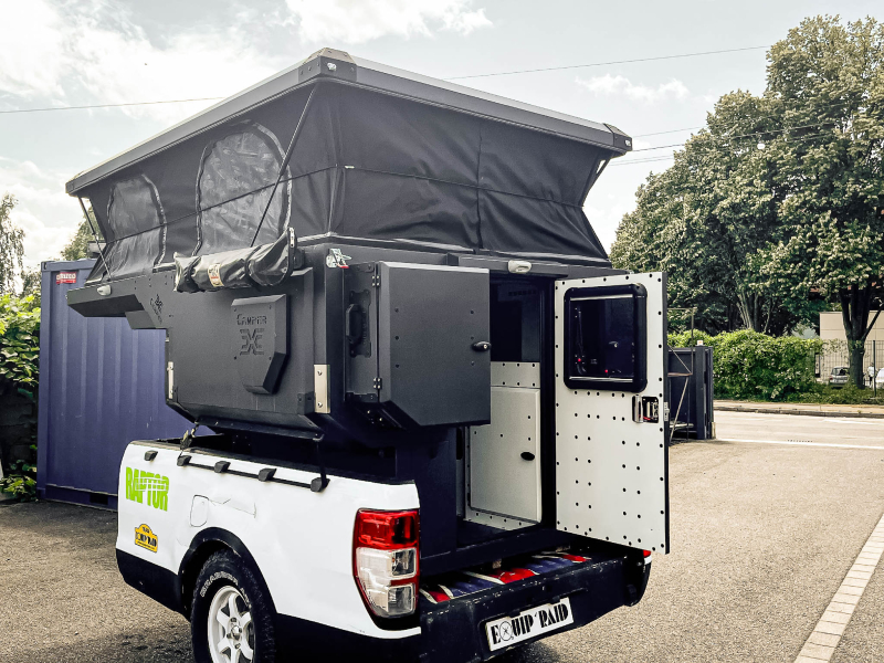 CELLULE CAMPER XPLORER 3-4 PERSONNES POUR PICK UP EXTRA CABINE**