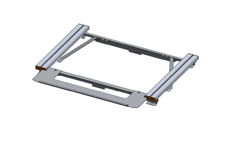 SUPPORT DE MONTAGE POUR LE SYSTEME DE TIROIRS ALU-CAB POUR SUZUKI JIMNY 3 PORTES 2018+