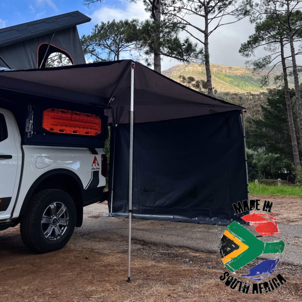 PAROI LATERALE ALU-CAB POUR AUVENT 270&deg; 180&deg;