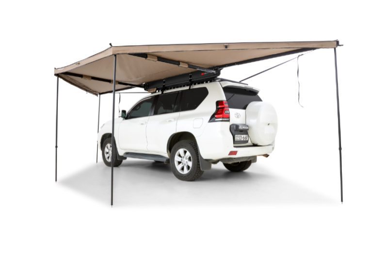 AUVENT RHINO RACK BATWING AUTOPORTANT 2.2 M OUVERTURE 180&deg; MONTAGE &Agrave; DROITE OU GAUCHE