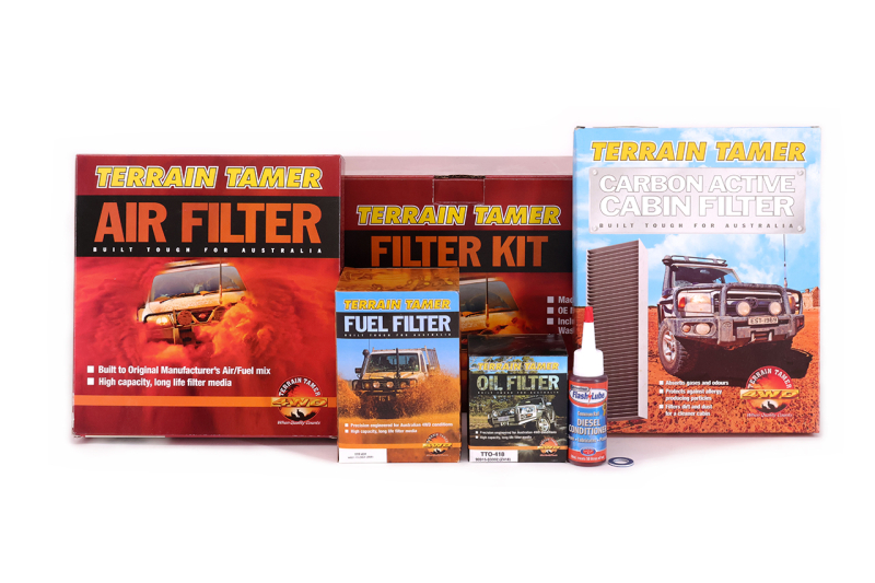 KIT 4 FILTRES TERRAIN TAMER POUR TOYOTA J250 2.8 DIESEL 2024+