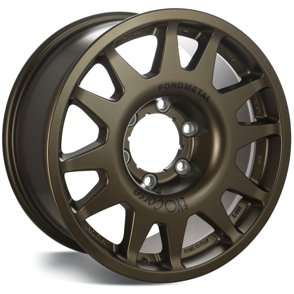 JANTE ALUMINIUM RENFORCE RAID EVO CORSE DAKAR ZERO 7x16" ET -10 BRONZE BRILLANT POUR TOYOTA HZJ/FZJ/GRJ/VDJ71/76/78/79/105