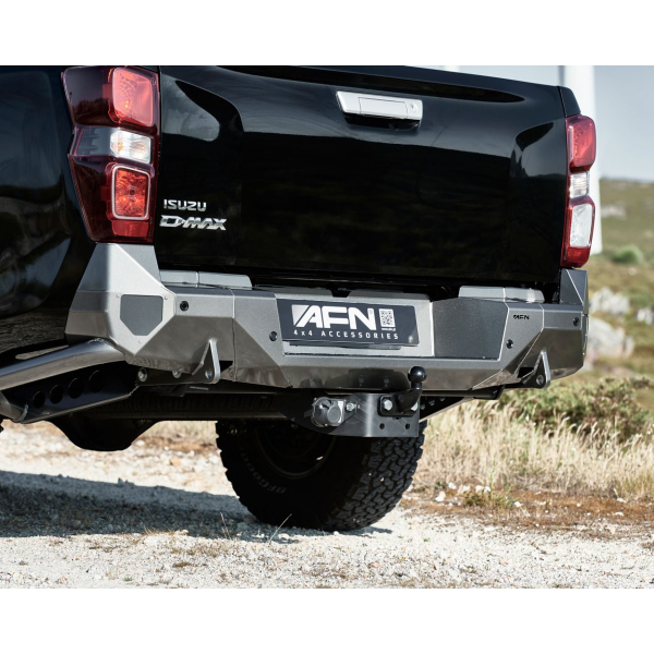 PARE CHOC ARRIERE AFN POUR ISUZU D-MAX A PARTIR DE 2021 AVEC ATTELAGE D'ORIGINE