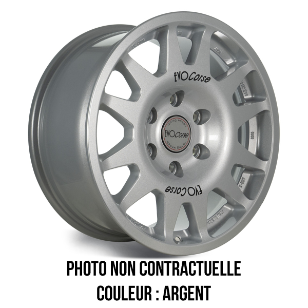 JANTE ALUMINIUM RENFORCE RAID EVO CORSE DAKAR ZERO 8x17" ET 27 ARGENT POUR FORD F150