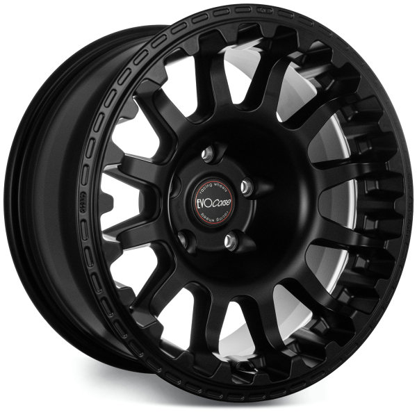 JANTE ATLAS NK NOIR MAT 8x17" ET -15 POUR TOYOTA HDJ80 KZJ/KDJ90/95 ET HILUX