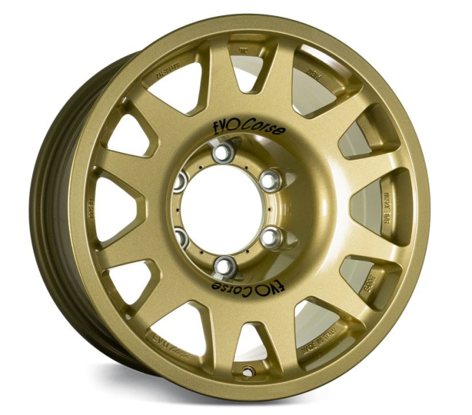 JANTE ALUMINIUM RENFORCE RAID EVO CORSE DAKAR ZERO 7x16" ET 25 OR POUR NISSAN NAVARA ET PATHFINDER