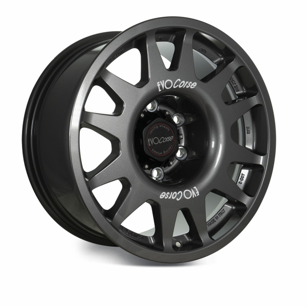 JANTE ALUMINIUM RENFORCE RAID EVO CORSE DAKAR ZERO 8x17" ET 40 ANTHRACITE POUR TOYOTA GDJ250 2024+