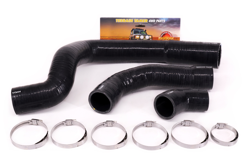 JEU DE DURITES EN SILICONE TERRAIN TAMER POUR INTERCOOLER POUR FORD RANGER 2.2L DIESEL PX 2012-2022