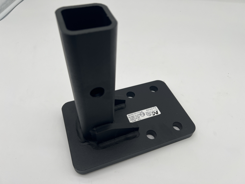 ADAPTATEUR D'ATTELAGE TYPE CARRE HOMOLOGU&Eacute;E CARR&Eacute; TYPE US 2" PLAQUE 4 TROUS