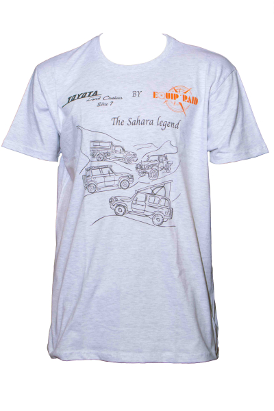 T-SHIRT LAND CRUISER SAHARA LEGEND GRIS TAILLE XXL