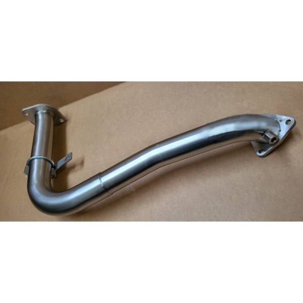 ECHAPPEMENT INOX : DECATALYSEUR #1 APRES TURBO EURO 5 SANS AD BLUE POUR MITSUBISHI PAJERO IV DID DE 2010-2015 3.2L TD 200HP AVEC FAP