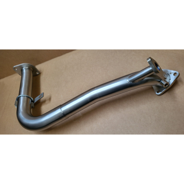 ECHAPPEMENT INOX : DECATALYSEUR #1 APRES TURBO EURO 6 AVEC AD BLUE POUR MITSUBISHI PAJERO IV DID DE 2015-201 3.2L TD 200HP AVEC FAP