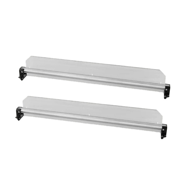LOT DE DEUX BARRES DE CHARGEMENT AVEC SEPARATEURS POUR PLATEAU COULISSANT DECKED CARGOGLIDE 1041MM DE LARGE