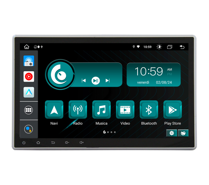 AUTORADIO ANDROID AUTO / CARPLAY 9 POUCES POUR TOYOTA KDJ 150 2014-2017