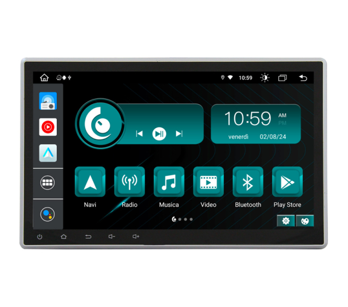AUTORADIO ANDROID AUTO / CARPLAY 9 POUCES POUR TOYOTA LAND CRUISER HDJ UZJ 100 2003-2007