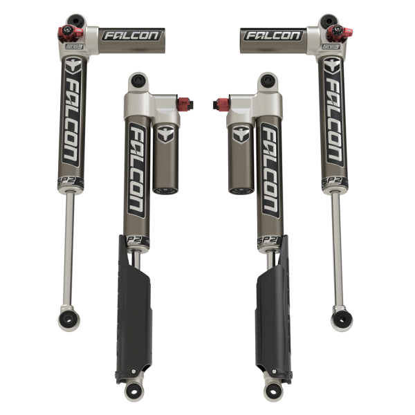 KIT D'AMORTISSEURS FALCON 3.3 PIGGYBACK SP2 FAST ADJUST POUR REHAUSSE 2"-3" POUR JEEP WRANGLER JT GLADIATOR ESSENCE
