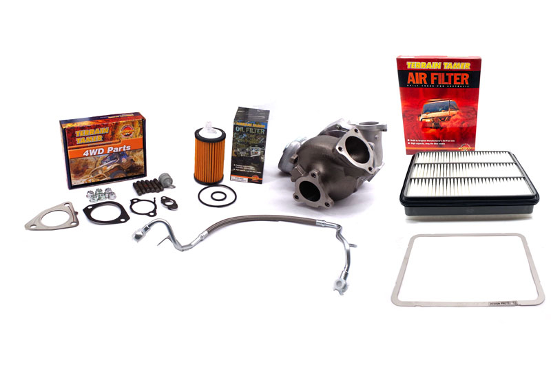 KIT TURBO TERRAIN TAMER POUR TOYOTA LAND CRUISER VDJ 76 / 78 / 79