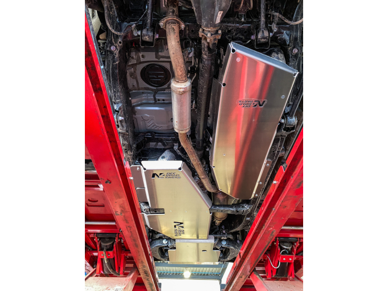 BLINDAGE BOITE DE VITESSE ET DE TRANSFERT EN ALUMINIUM 8 MM POUR TOYOTA GDJ250 2024+