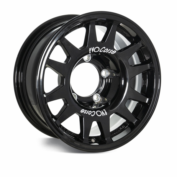 JANTE ALUMINIUM RENFORCE RAID EVO CORSE DAKAR ZERO 7x15" ET 0 NOIR BRILLANT POUR SUZUKI JIMNY