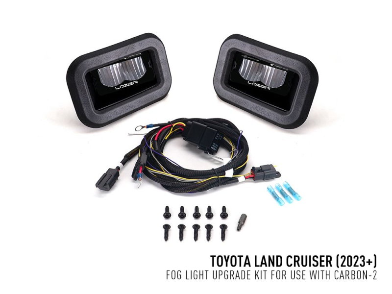KIT PHARES LED ANTIBROUILLARD LAZER CARBON-2 DRIVE GEN3 POUR TOYOTA 250 2024+
