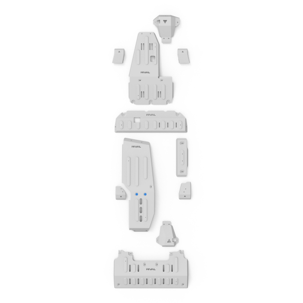 KIT DE 11 BLINDAGES ALUMINIUM 6 MM RIVAL POUR INEOS GRENADIER