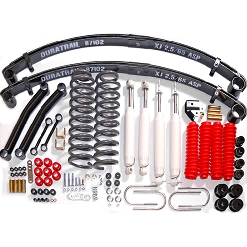 KIT COMPLET SUSPENSION PROCOMP REHAUSSE +75MM JEEP CHEROKEE XJ DE 84 A 00