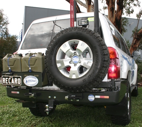 PARE CHOC ARRIERE KAYMAR POUR ISUZU D-MAX 2007-2020