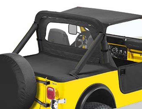 B&Acirc;CHE WINDJAMMER BLACK CRUSH POUR JEEP WRANGLER YJ ET CJ 5, 7 ET 8