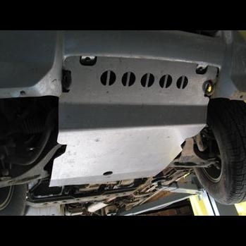 BLINDAGE AVANT 8MM N4 AVEC RENFORT POUR MITSUBISHI PAJERO III V6/V7 A PARTIR DE 2000